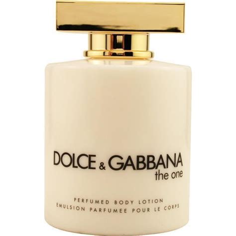 dolce gabbana the one lotion.